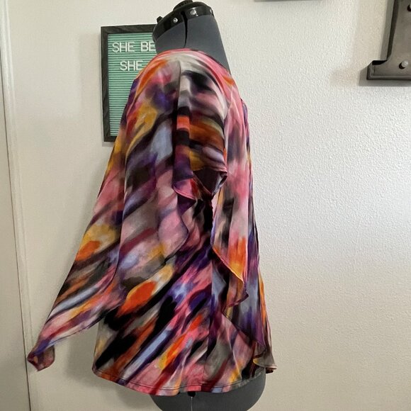 Pink Multicolor Blouse - Picture 2 of 3